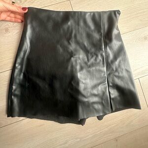 Brand new Zara Pleather Skort